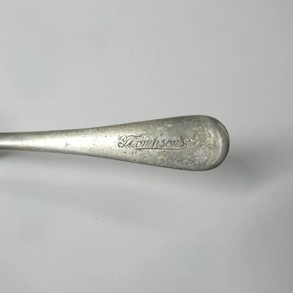 Thompson’s Restaurant Spoon Vintage Flatware Teaspoon Silverplate